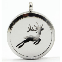 Aries 30mm Rd Stainless Steel Perfume Locket